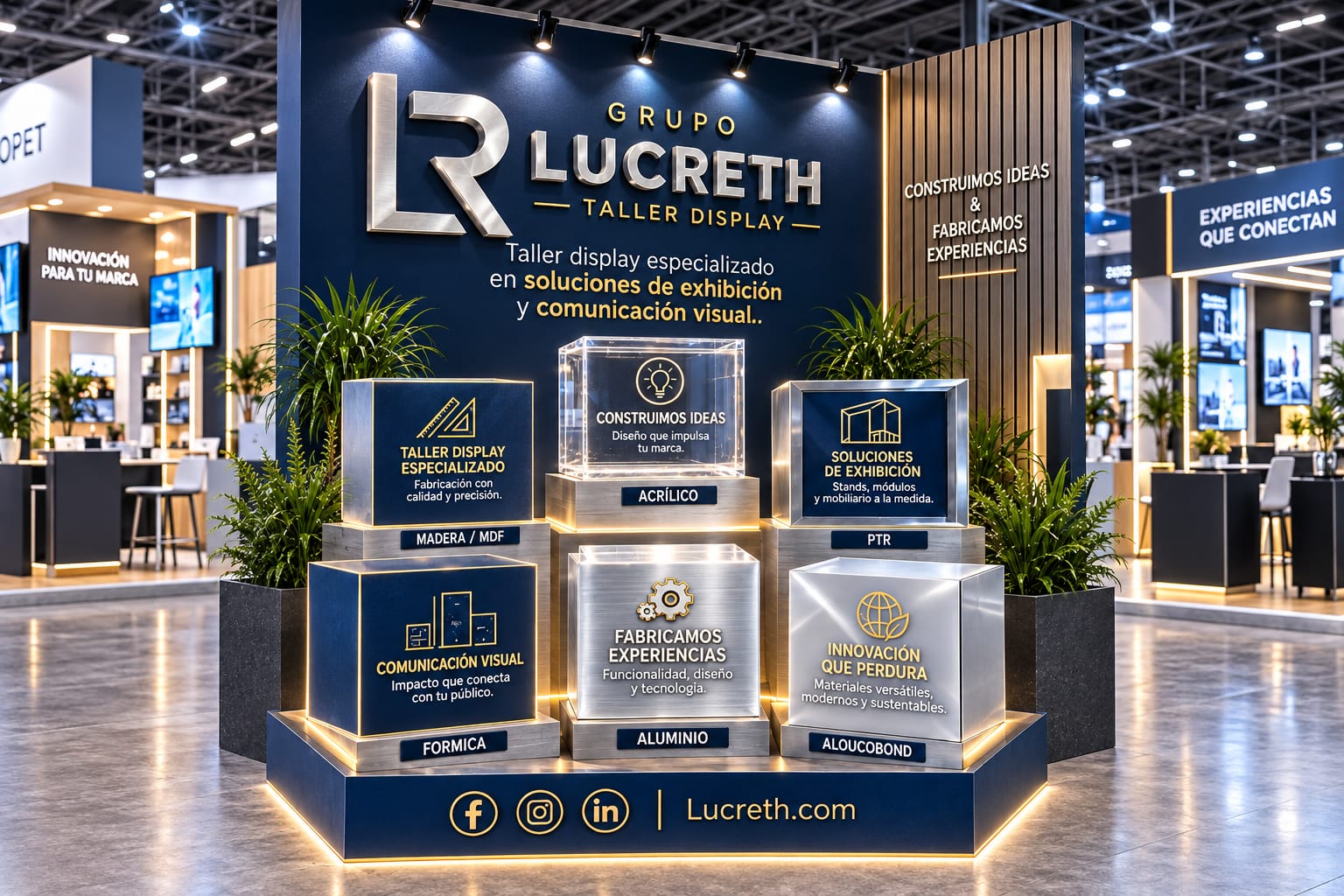 Instalaciones del taller de producción Lucreth